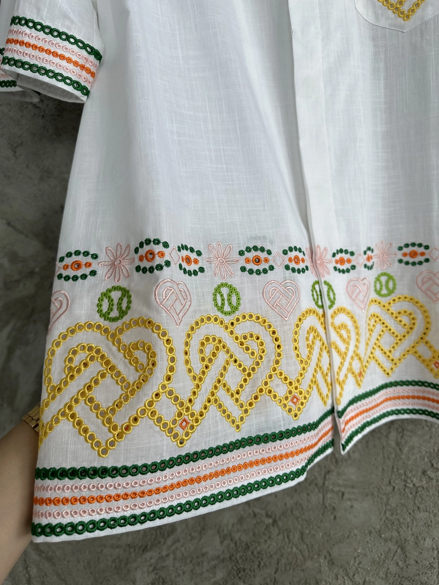 wg.luxury- 31s1281931 flax Cotton embroidery oversize item:E-F409D0511